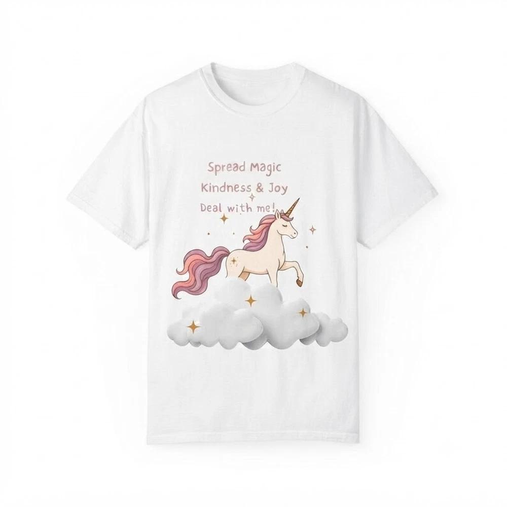 No Return No Refund Deal With Me Unicorn White Tshirt 2XL