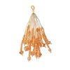 Original Spinel and Crystal Multi-Color Tassel Bag Charm Brooch in Chinese Style