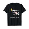 Duck Cow Root N Te Q Funny Maths T Shirt Black Vintage Washed Graphic Designer Clothes Stretched Homme Stylish Breathable