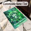 Crystal Velvet Rug Hibernian FC Print Custom Name Text Floor Mat Home Decor