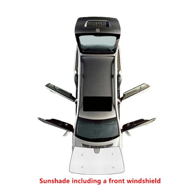 Full Cover Sunshades for Mercedes Benz CLA C117 2013~ 180 200 220 250 AMG Windshield Curtain Visor Sun Window Mat Accessorie