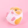 Flocking  Dolls Stress Relief Fatty Milky Anime Hamster Capsule Toys Gashapon Toys Capsule Hamster Gashapon Hamster