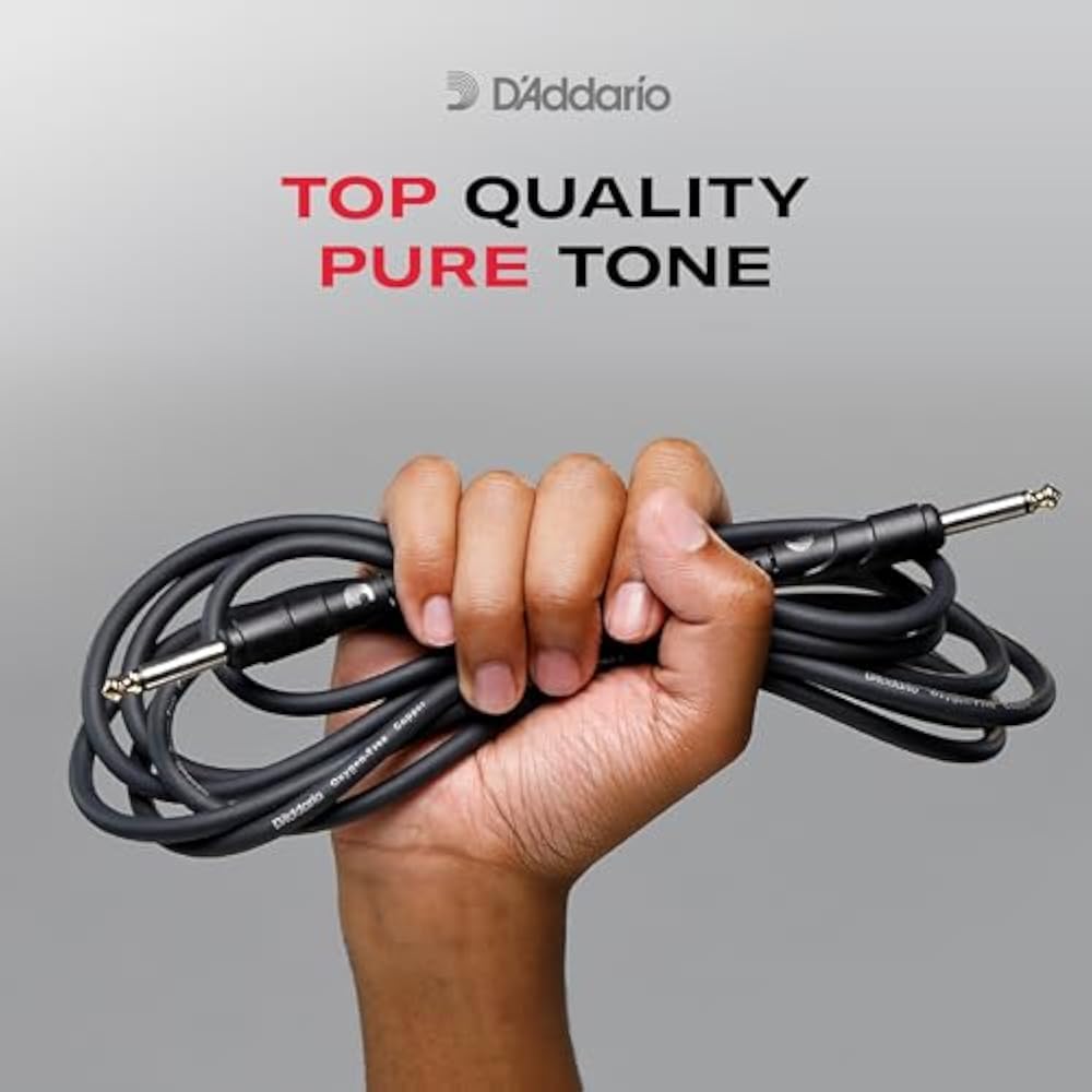 D'Addario Daddario Microphone Cable Classic Series Microphone Cable PW-CMIC-50 (15.2m XLR-XLR) [D...