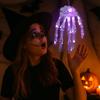 Exquisite Lighted Skeleton Hand Props Handmade Halloween Decorative Lights  Halloween Decoration