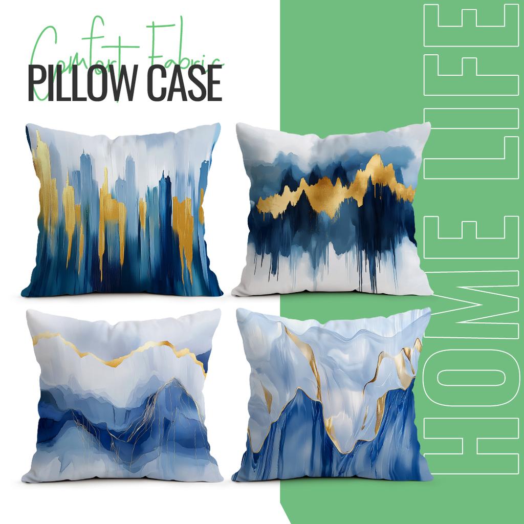 Abstract Art Lines Cushion Pillowcase Printed Polyester 45X45Cm Throw Pillowcover Decorative Sofa Cushion Pillowslip Home Decor