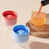 Silikon-Eiswürfelform, runder Eiskübel, Sommer, selbstgemacht, DIY, Kühlschrank, Einfrieren, Eismaschine, kreative Eiswürfelform, Barzubehör
