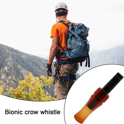 Hunting Crow Call Crow Luring Whistle Realistic Natural Sounds Easy To Use Compact Size Portable Crow Hunting Whistle
