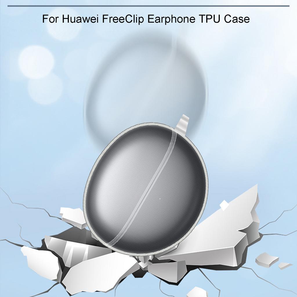 Headphone Guard TPU Protective Case Compatible for Freeclip Cover Shockproof Shell Washable Housing Anti scratch Sleeve