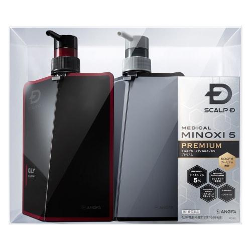 

[Category 1 OTC Drug] Scalp D Medical Minoxidil 5 Premium (Medicated Shampoo and Conditioner Set)