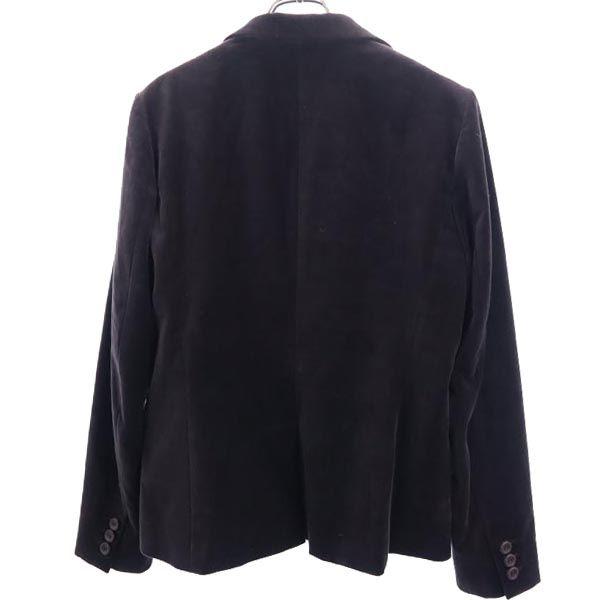 MAX MARA WEEKEND Tailored Jacket 44 Brown Velor-like Women Used