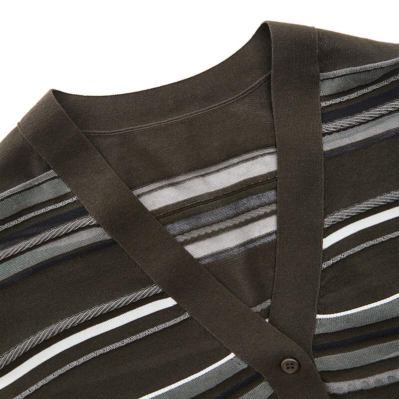 JNBY 2025 Fall Sleeveless V-Neck Knit Sweater