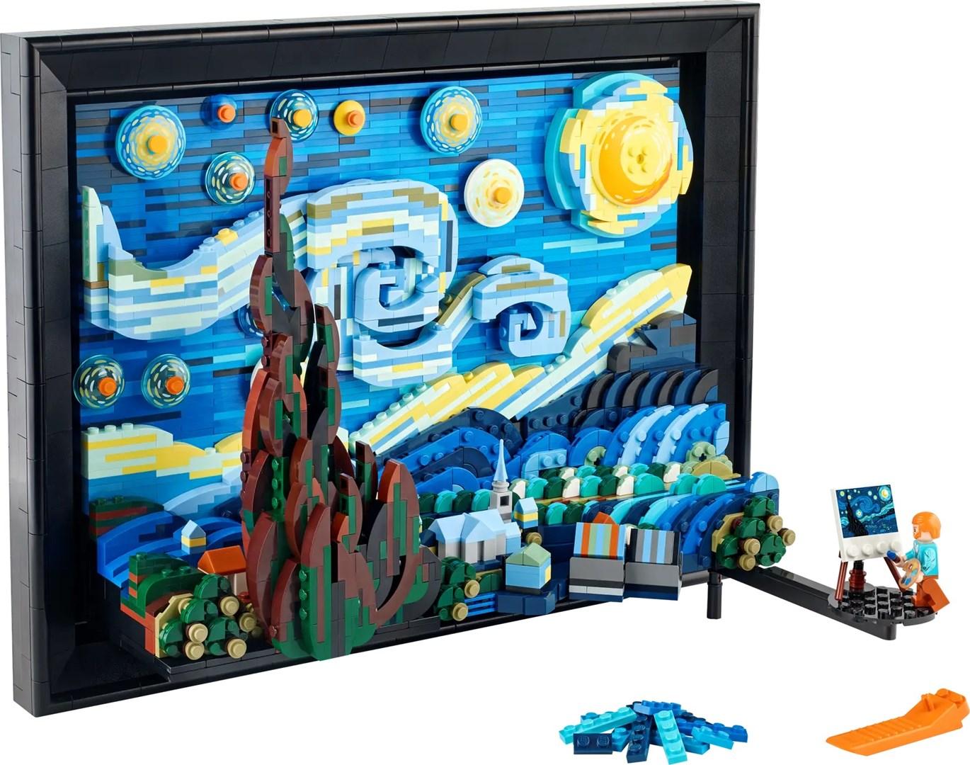 LEGO Ideas 21333 „Notte stellata” di Vincent van Gogh