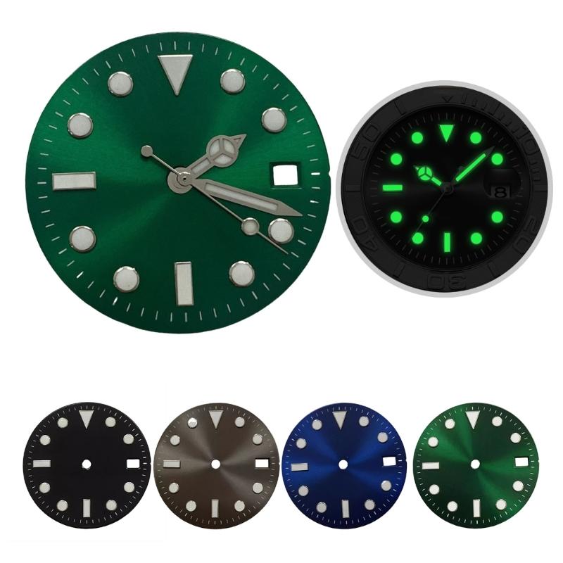 Watch Dial Ice Blue Luminous Watch Modification Movement Repairing Part Movement Accessory