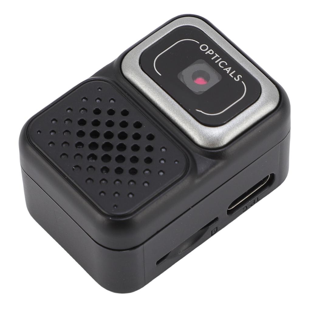 Tiny Digital Camera 1080P FHD 2MP Retro Thumb Sized Camera Keychain with 128GB Storage Card 0.96 Inch Screen