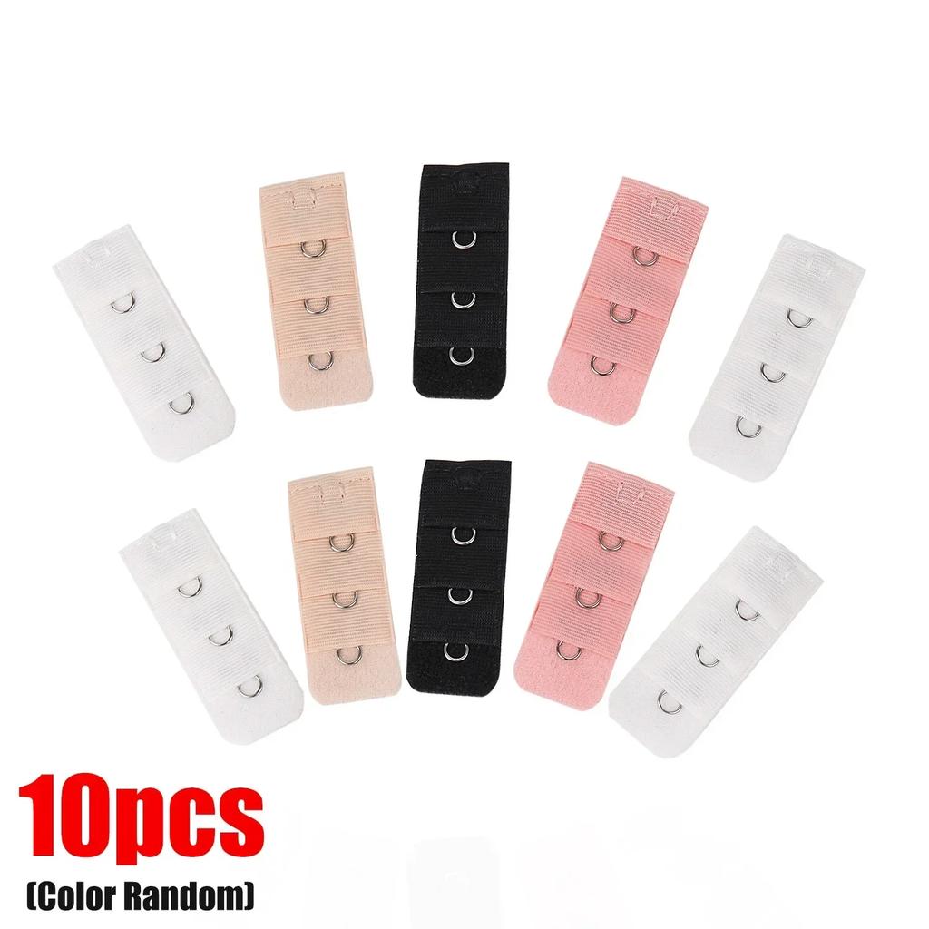 1/10 Stück BH-Verlängerer für Damen Elastischer BH-Verlängerungsriemen Hakenclip Expander Verstellbare Gürtelschnalle Dessous-Zubehör