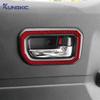 For Suzuki Jimny      2024 2025 Real Soft Carbon Fiber Sticker LHD RHD Car Door Inner Handle Frame Trim