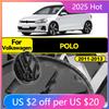 GOLF 4 5 6 7 Hot 2026 Für VW VOLKSWAGEN Volkswagen 120mm 110mm Auto Logo Emblem Motorhaube Front und Heck Heckmarke Heckplakette 6R085360