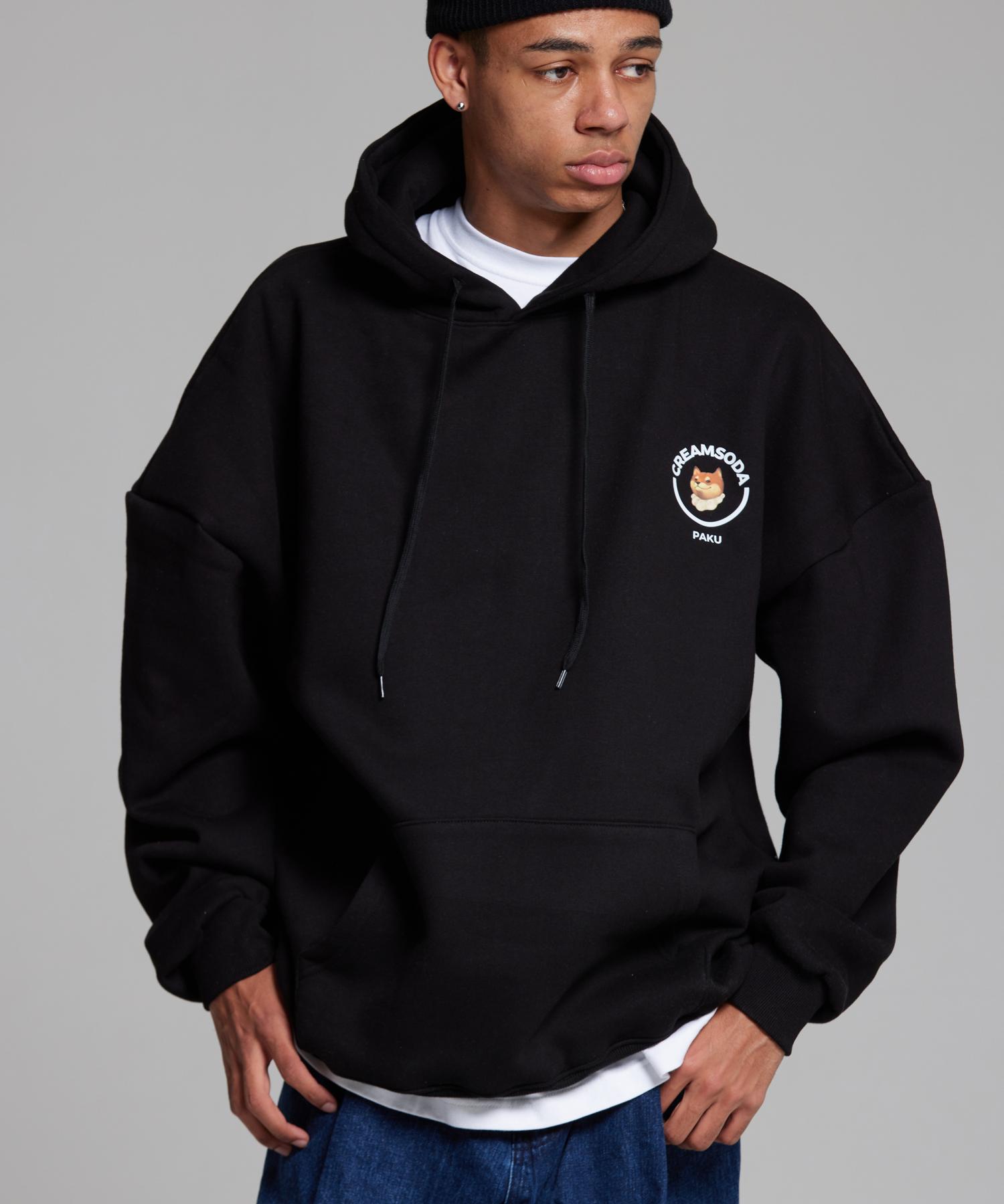 Cream Soda Lab Lab Crl Parku Circle Logo Hoodie Black M
