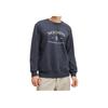 Skechers A-Z Series Letter Round Neck Pullover Versatile Sports Sweatshirt Unisex sweatshirt Odyssey-Gray L323U174-026R