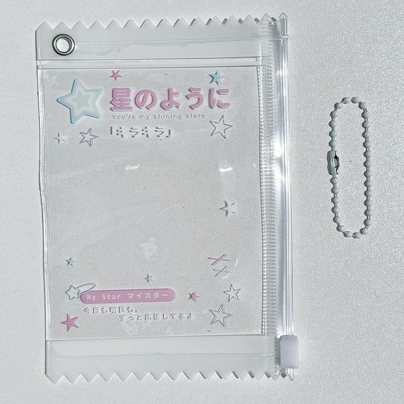

1 шт. 3 дюйма Защитный чехол для фотокарты айдола Держатель для карточек Прозрачный пакет для конфет Корейский держатель для фотокарты Подвеска для демонстрации