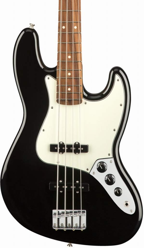Fender Player Jazz Pau Ferro Bass®, Fingerboard, Black, Right-Handed