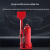 3-Ton Foot-Operated Hydraulic Jack for Small Cars and SUVs, Vertical Type, with Diamond Drill Stand.
