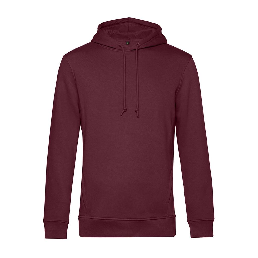 B&C Herren Bio Kapuzensweatshirt