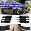 For Volkswagen VW Golf 6 MK6 VI GTI GTD R R20 2008-13 Front Bumper Fog Lamp Grille Spoiler Fog Light Eyebrow Eye Wind Knife Trim