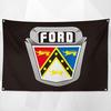 Ford Logo" Extra Large Flag/Banner - Approximately 150cm X 90cm - Perfect for Decorating Your Room or Garage! American Goods & Car Racing