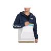 Vans High Elevation Color Block Half Zip Windbreaker Jacket Men Jackets Blue White VN0A4MT1K9T