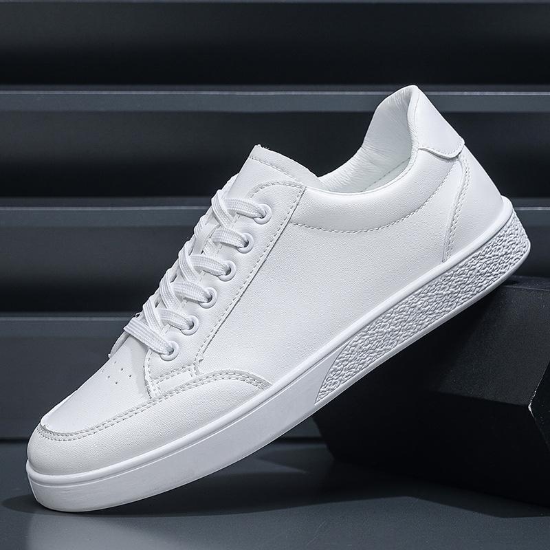 2025 New Men's Sneakers Fashion Leather Casual Shoes Luxury Tennis Training Shoes for Men Light Comfort Flats Zapatillas Hombre