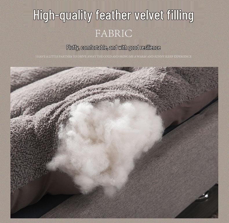 Enhanced Lambswool Mattress Topper for Double Bed - Thick Tatami Protector (1.5m x 1.8m)