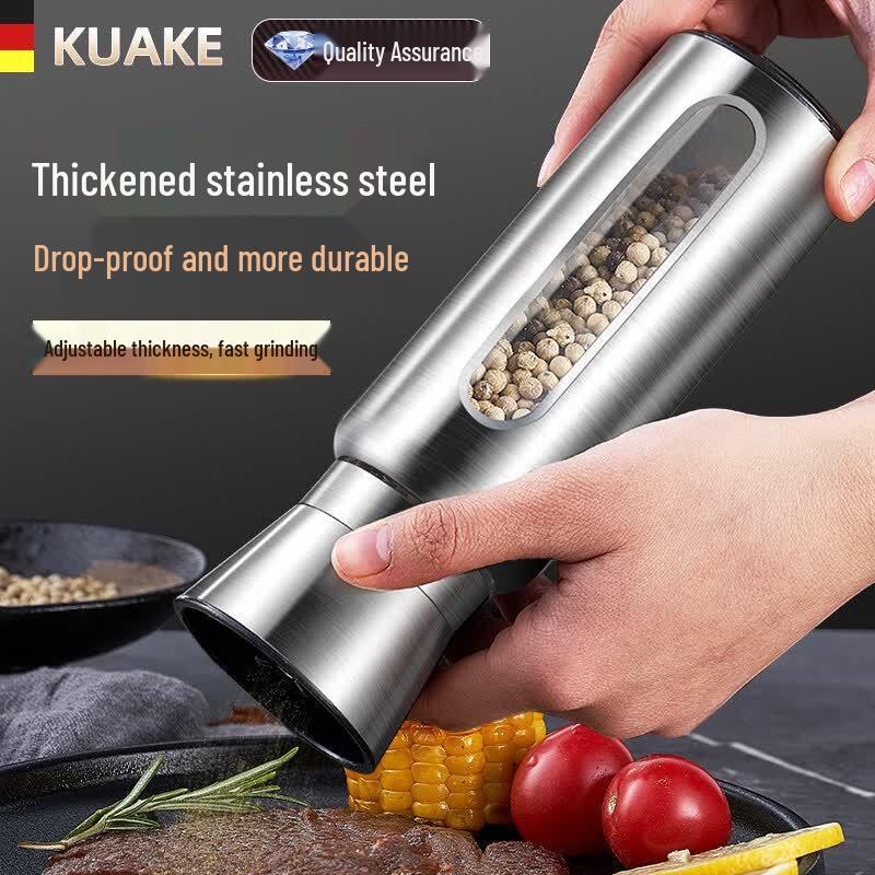 Youslo Stainless Steel Manual Salt & Pepper Grinder