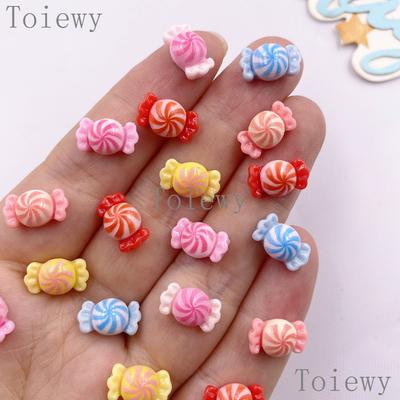 30 ks Smíšená pryskyřice Barevné Mini Pravé Barvy Cukroví Nail Art Ploché zadní Kamínky Aplikace DIY Vánoční Přívěsky Scrapbook Dekor Řemesla