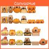 Capybara Food Themed Bread Miniature Garden Decor With Pvc Material For Home Office And Giftgiving