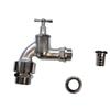 Robinet de sortie chromé mat 3/4"