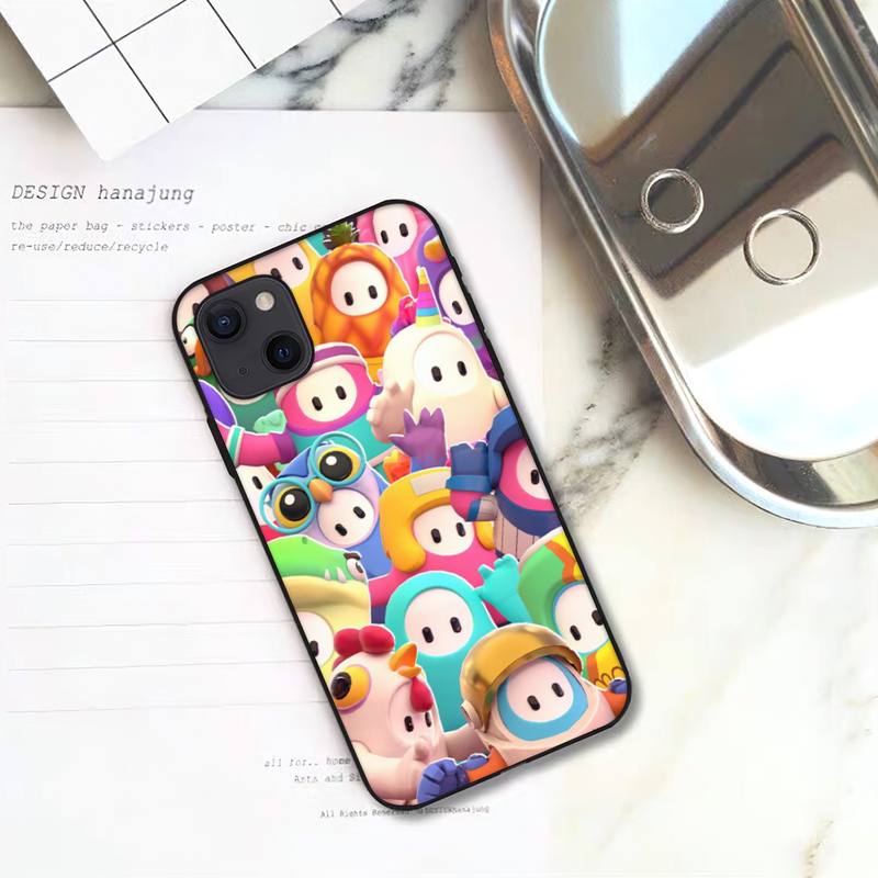 Cute F-Fall Game Guys Phone Case For iPhone 11 12 Mini 13 14 Pro XS Max X 8 7 6s Plus 5 SE XR Shell