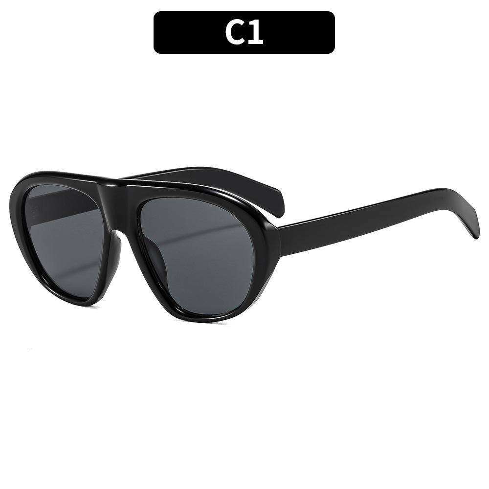European American Versatile Street Snap Sunglasses Unisex Influencer Matching Uv Protection Daily Eyewear