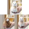 Alpaca Plushie Animal Toy With Polyester Filling For Children Girls Bag Charm Gift