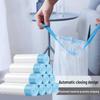 Thickened Large White Drawstring Trash Bags for Dormitory and Home Use