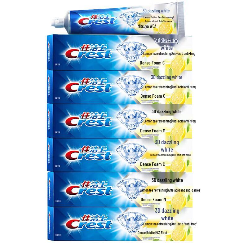 

Crest 3D White Lemon Tea Refreshing Toothpaste