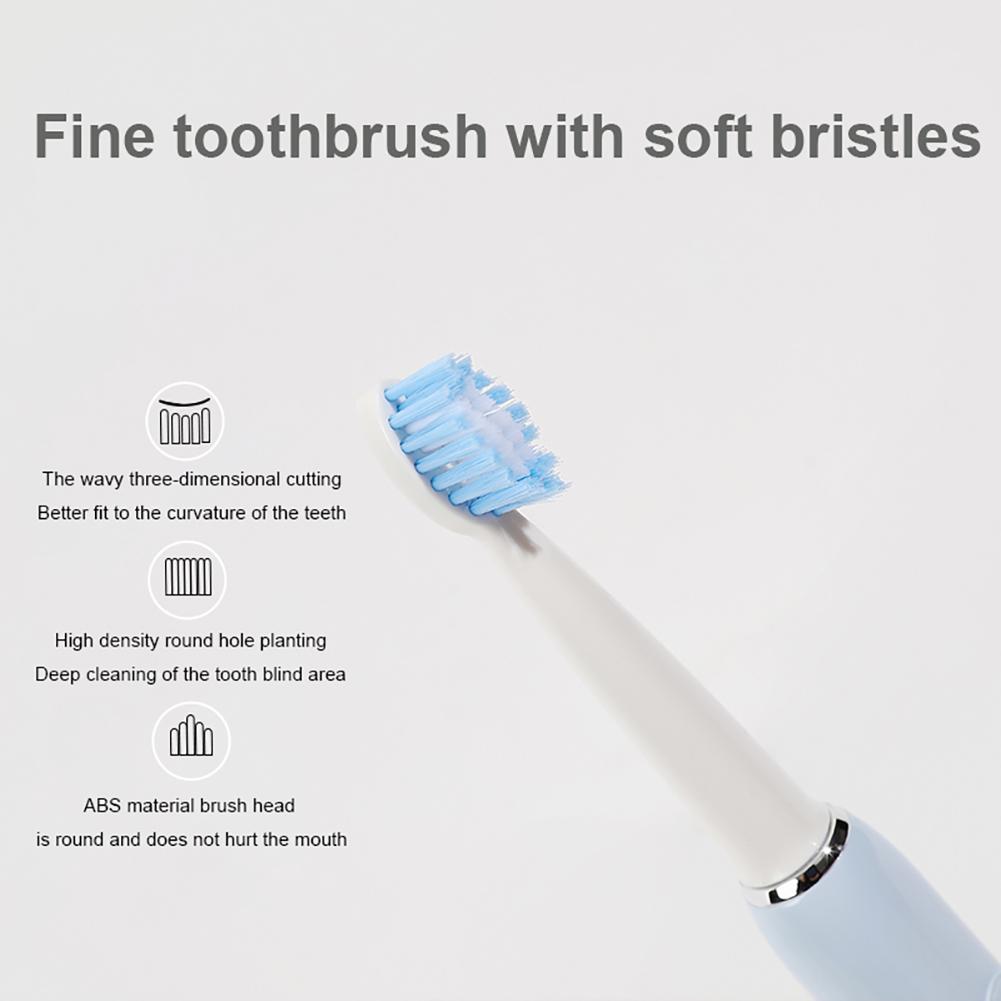 Portable Sonic Electric Toothbrush for Adults IPX7 Waterproof Toothbrushes High Frequency Health Oral Care Compact Travel Design