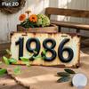 D Flat Pc Only for Decoration Decoration Outdoor Signs  Wall Decor (cm X Cm) Rusty Sign  Retro Metal Decor