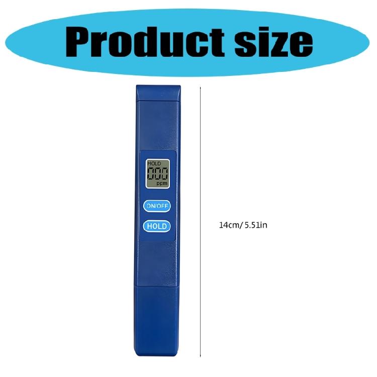 Efficient TDS Analyzers  Water Tester Battery Powered  for Continuous Use in Homes and Professional Water Testing