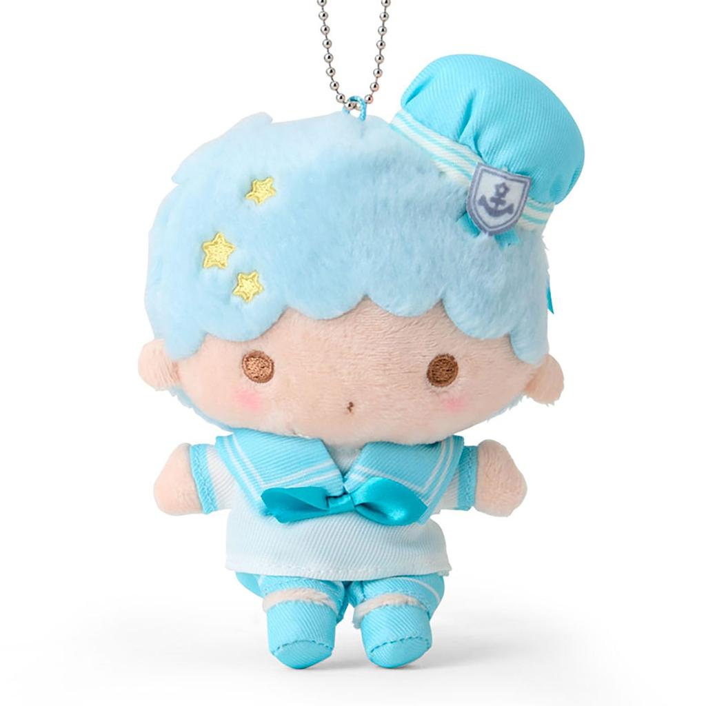Sanrio Mascot Holder (Sailor Color) Little Twin Stars Kiki and Lala, Polyester and Steel, Ages 6 and Up, 061689