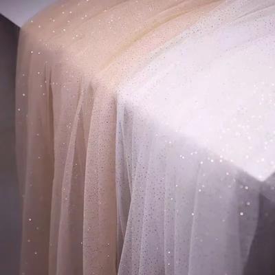 DIY Sewing Shiny Glitter Fabric 45cmX150cm Decoration Material New Mesh Sparkle Fabric