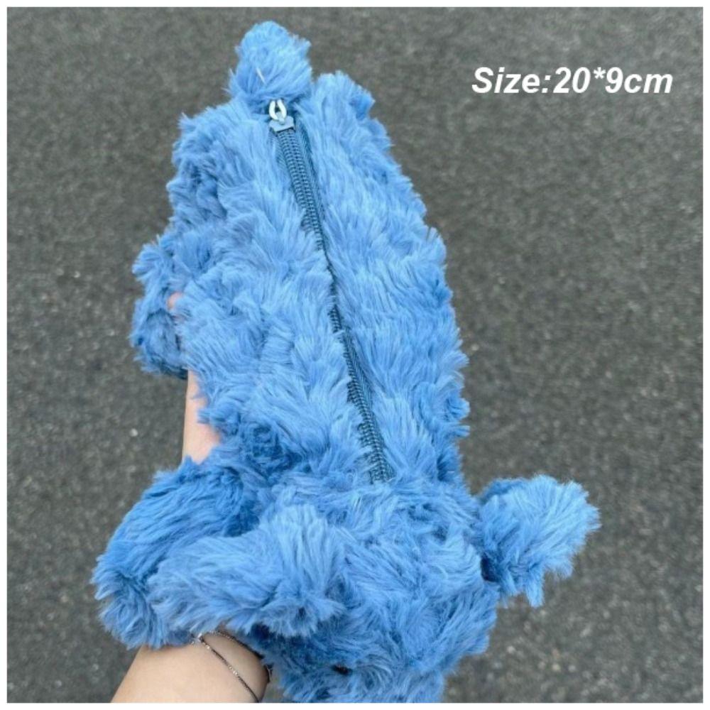 Plush Stationery Bag Portable Cosmetic Bag Cute Pen Bag