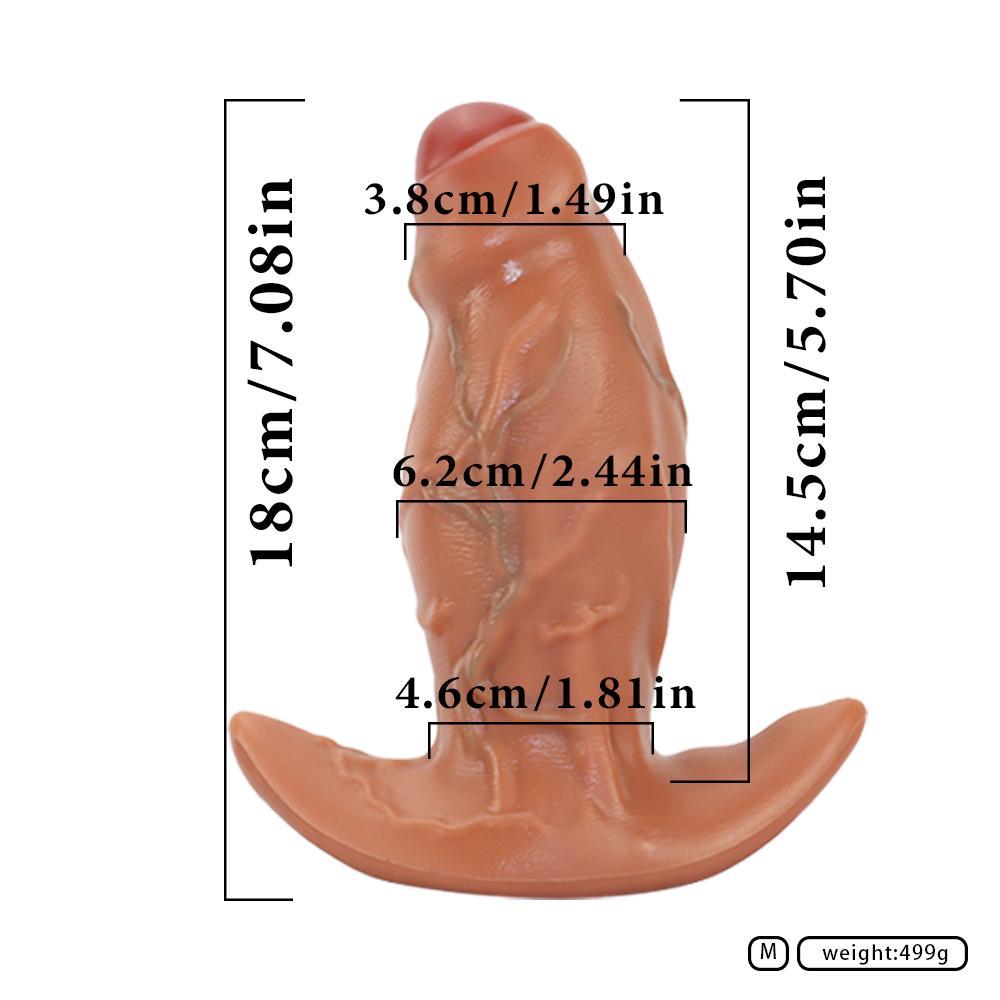 Silicone Butt Plug Dildo Masturbator Dilator Sex Toy Fisting Strap on Penis Big Dick