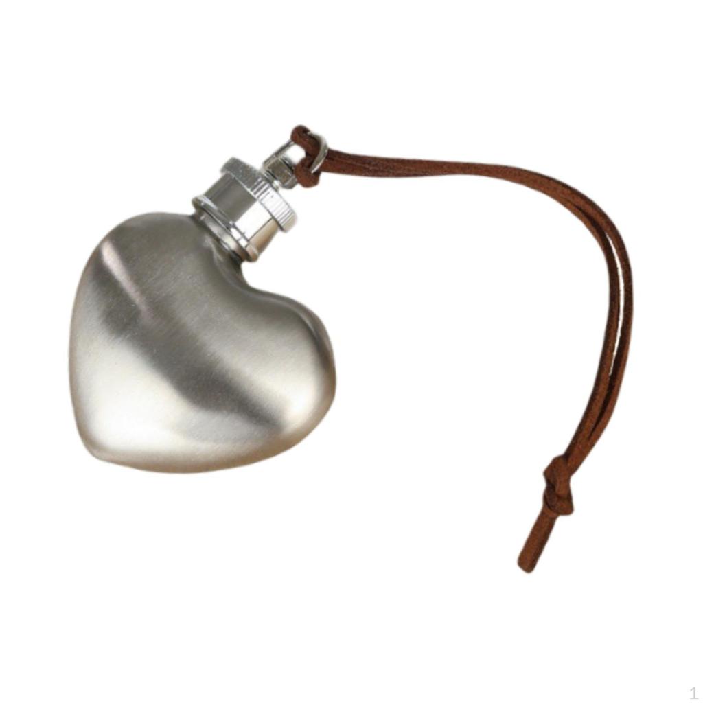 Hip Flask Drinking 1oz Lightweight Portable with Lid Liquor Container Oil Can for Hiking