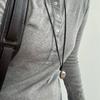 Black Leather Water Bottle Pendant Necklace - Versatile, Chic Accessory for Women